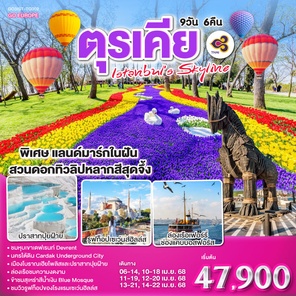 ทัวร์ Turkey GO3IST-TG002